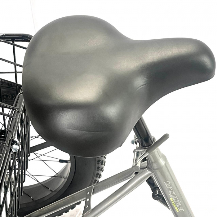 Tricicleta adulti 20" BR Cycles Pro2008, cadru otel 15", frane disc, 6 viteze, alb [14]