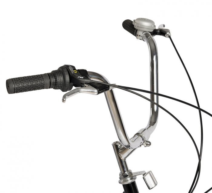 Tricicleta adulti 24" VELORS Senior 24390B, cadru otel 16", frane V-Brake/tambur, 7 viteze [5]