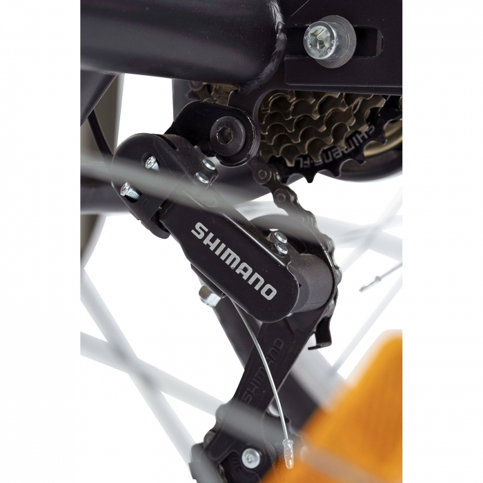 Tricicleta adulti 24" VELORS Senior 24390B, cadru otel 16", frane V-Brake/tambur, 7 viteze [7]