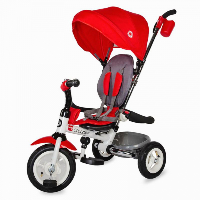 Tricicleta pliabila COCCOLLE Urbio Air rosu [2]