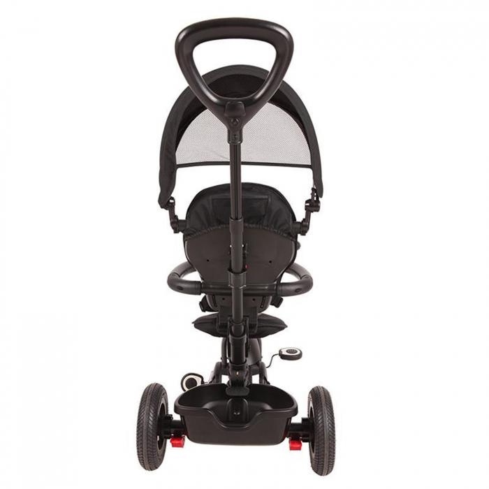 Tricicleta cu roti de cauciuc QPLAY Rito Rubber negru [8]