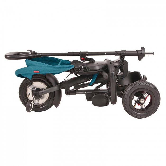 Tricicleta cu roti de cauciuc QPLAY Rito Rubber rosu [9]