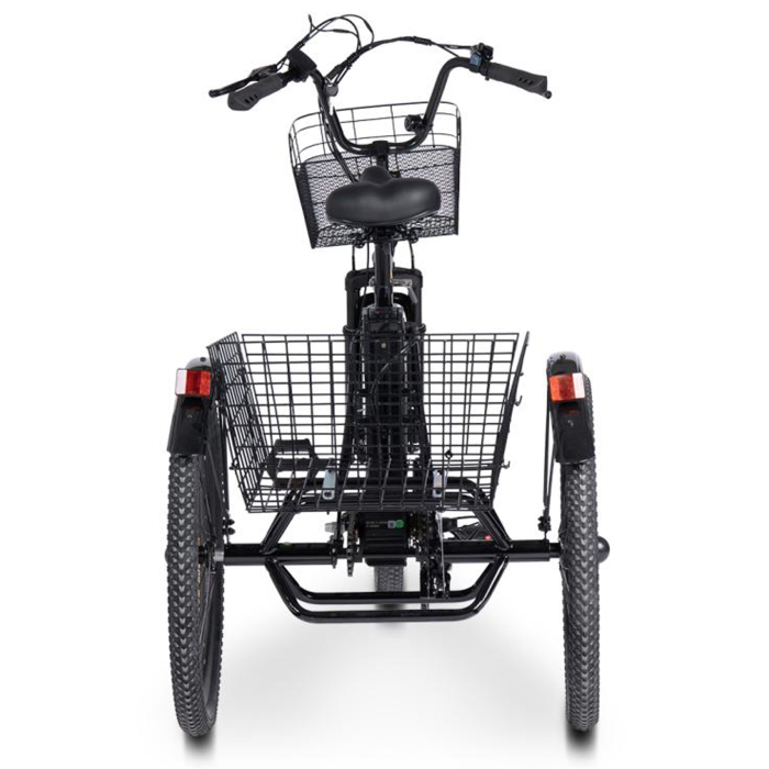 Tricicleta electrica 24" CARPAT E-Senior 24560E, cadru otel 16", frane disc/tambur, autonomie 40-60 km [4]