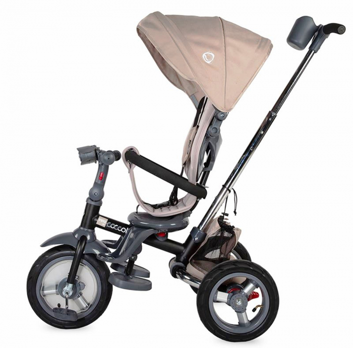 Tricicleta multifunctionala 4in1 cu sezut reversibil COCCOLLE Velo Air bej [2]