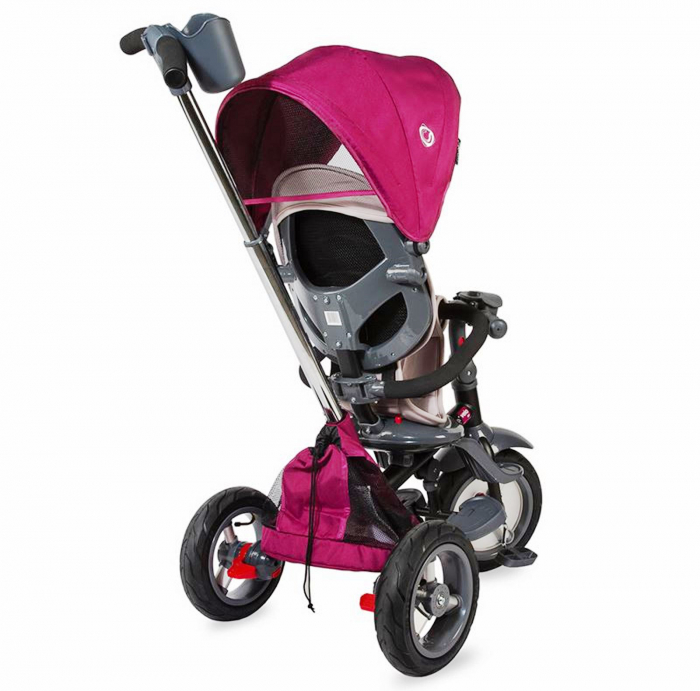 Tricicleta multifunctionala 4in1 cu sezut reversibil COCCOLLE Velo Air violet [6]