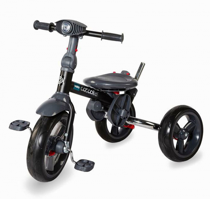 Tricicleta multifunctionala 4in1 cu sezut reversibil COCCOLLE Velo mustar [8]