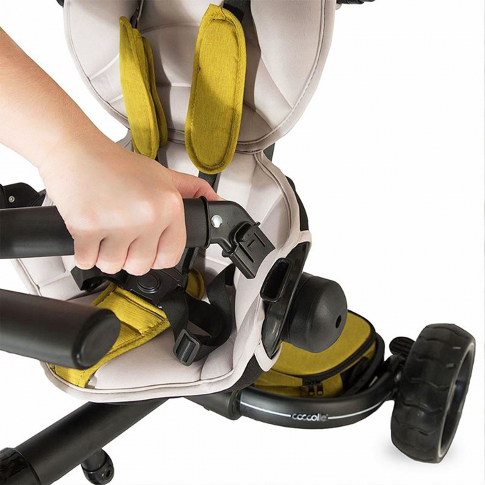 Tricicleta multifunctionala COCCOLLE Alto rosu [6]