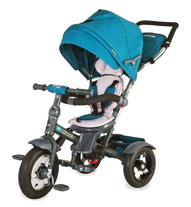 Tricicleta multifunctionala COCCOLLE Giro Plus albastru [1]
