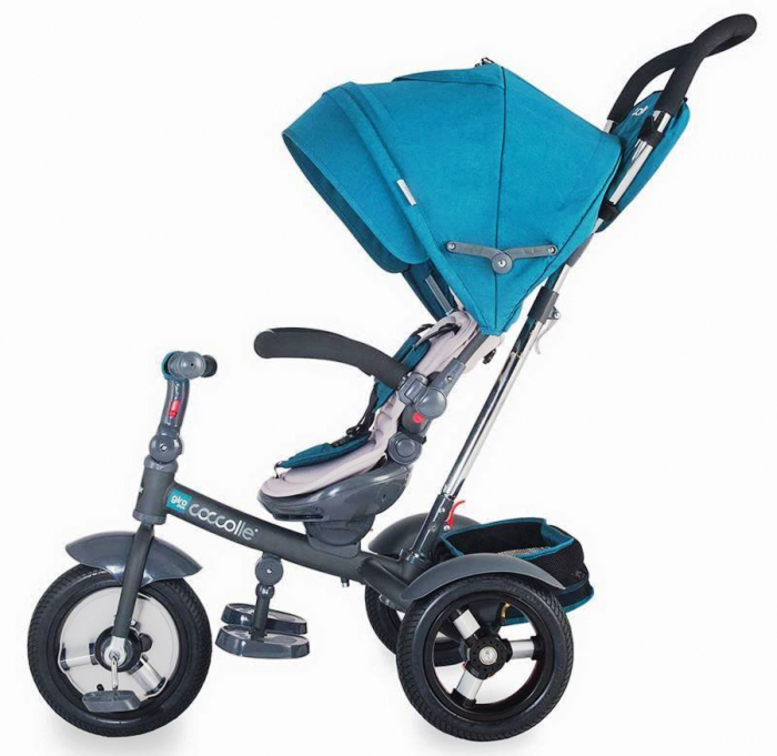 Tricicleta multifunctionala COCCOLLE Giro Plus albastru [3]