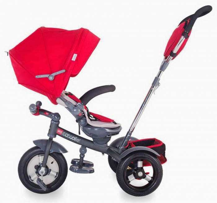 Tricicleta multifunctionala COCCOLLE Giro Plus rosu [4]