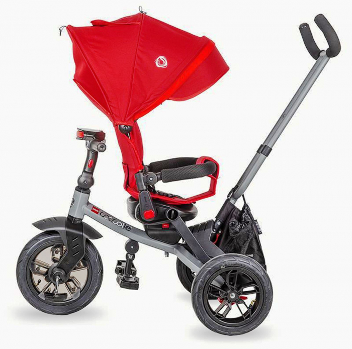Tricicleta multifunctionala COCCOLLE Pianti Ruby Red [5]
