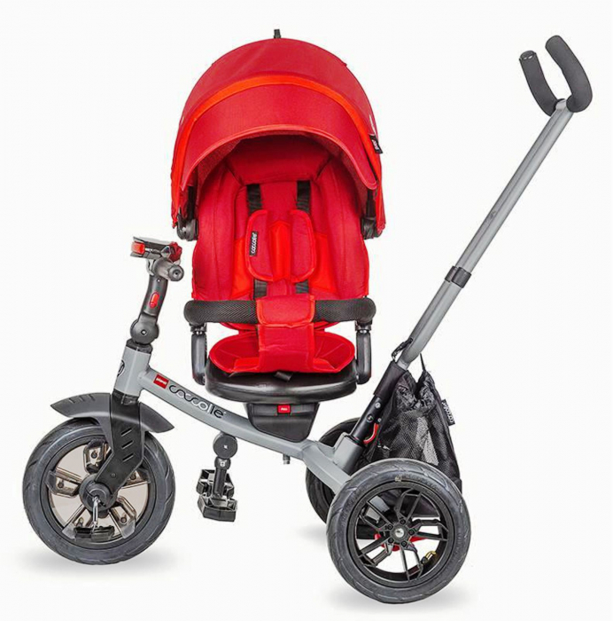 Tricicleta multifunctionala COCCOLLE Pianti Ruby Red [7]