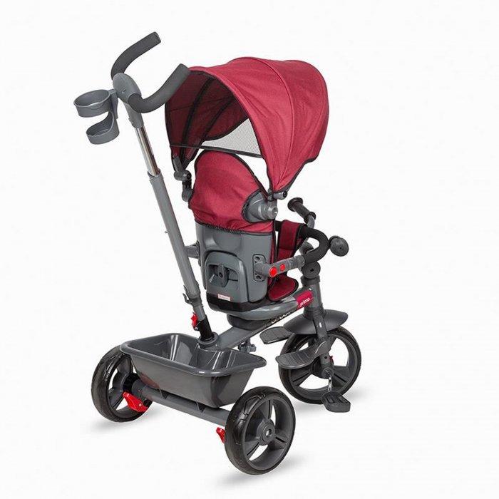 Tricicleta multifunctionala COCCOLLE Primo Magenta [5]