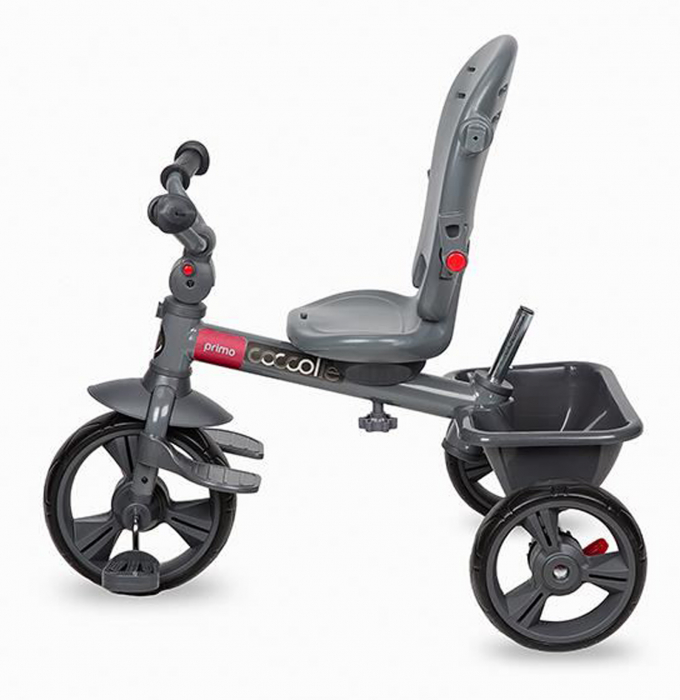 Tricicleta multifunctionala COCCOLLE Primo Magenta [11]