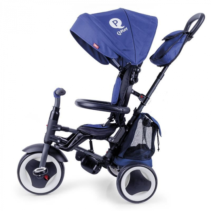 Tricicleta pliabila Qplay Rito+ Albastru [6]
