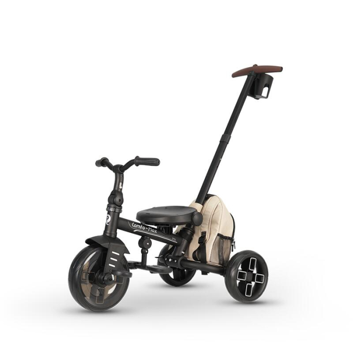 Tricicleta ultrapliabila Qplay Comfo Max Bej [9]