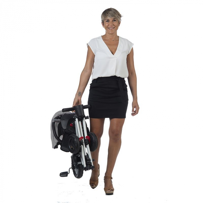 Tricicleta ultrapliabila Qplay Nova gri [7]