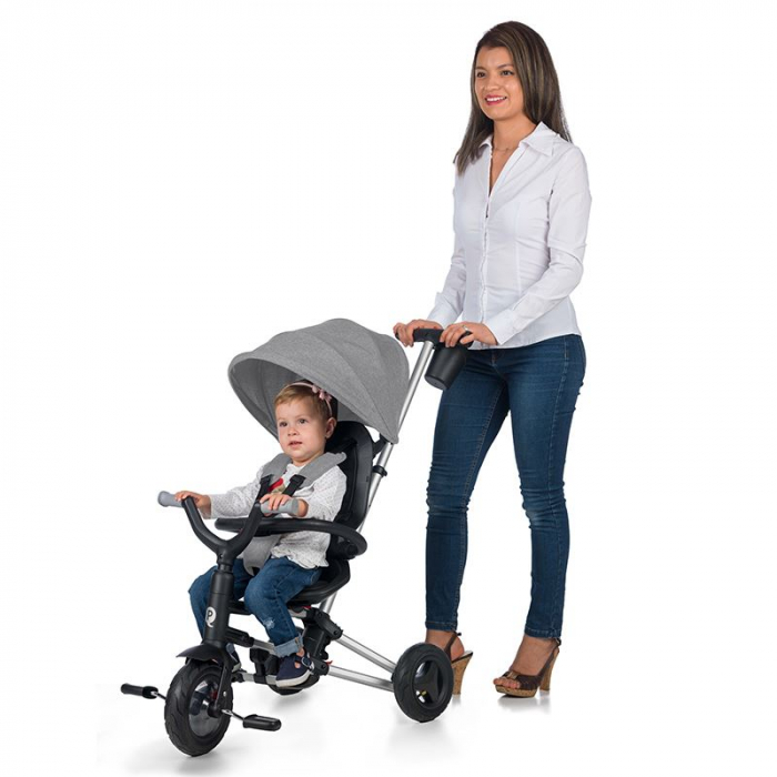 Tricicleta ultrapliabila Qplay Nova gri [4]