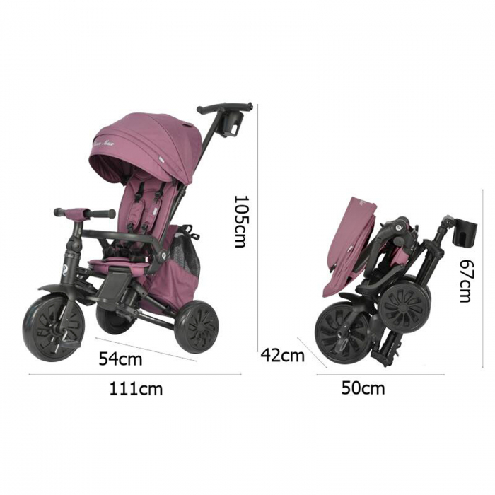 Tricicleta ultrapliabila QPLAY Nova MAX [11]