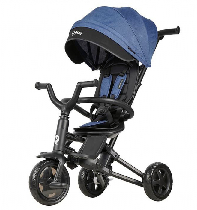 Tricicleta ultrapliabila QPLAY Nova Niello albastru [1]