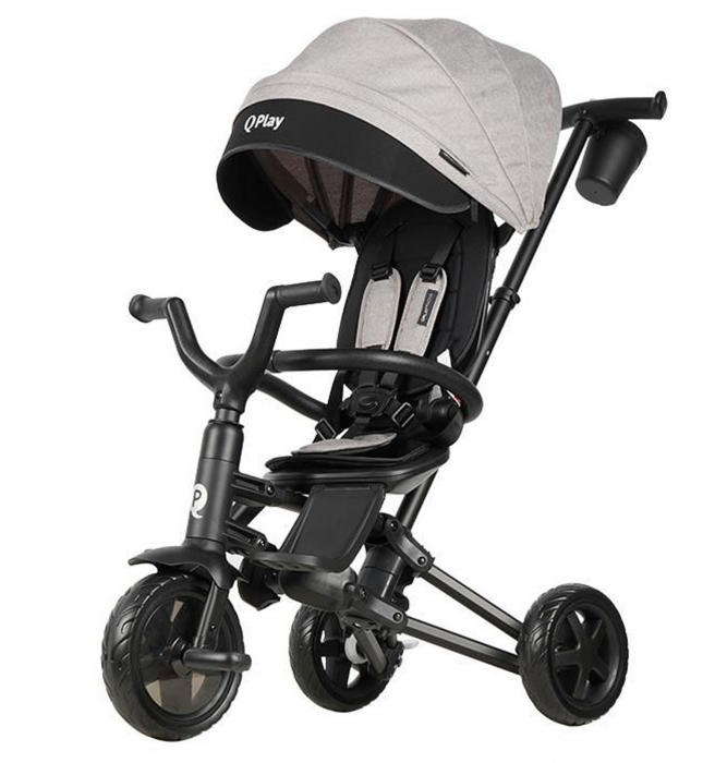 Tricicleta ultrapliabila QPLAY Nova Niello gri [1]