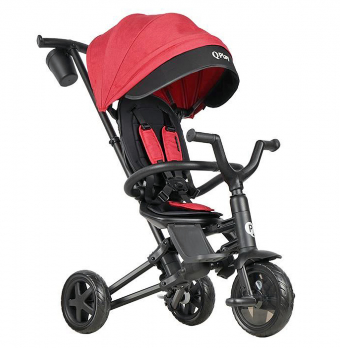 Tricicleta ultrapliabila QPLAY Nova Niello rosu [6]
