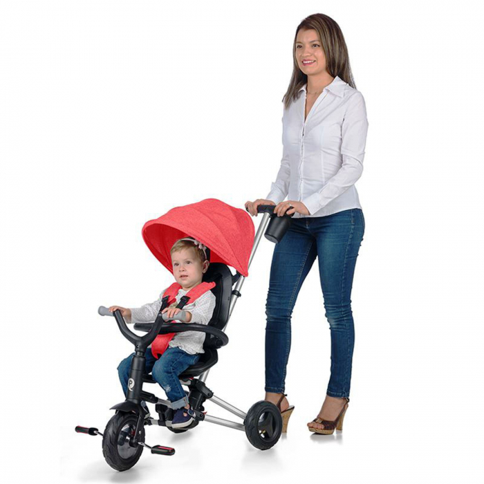 Tricicleta ultrapliabila QPLAY Nova rosu [7]