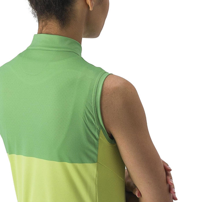 Tricou ciclism fara maneci CASTELLI Velocissima SL, de dama [4]