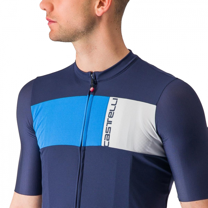 Tricou ciclism maneca scurta CASTELLI Prologo 7, albastru/antracit, marime L [6]