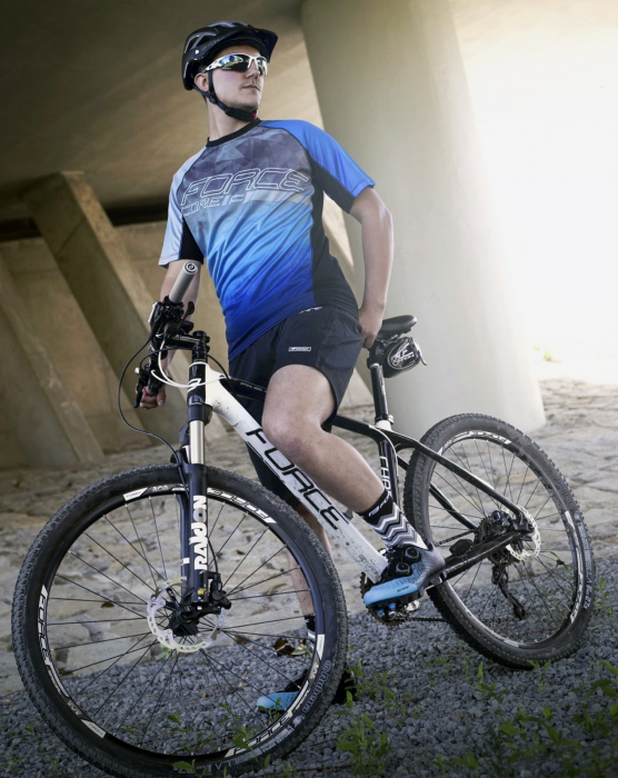 Tricou ciclism maneca scurta FORCE MTB Core [4]