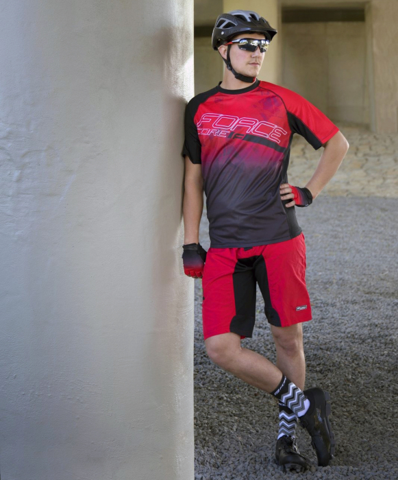 Tricou ciclism maneca scurta FORCE MTB Core [3]