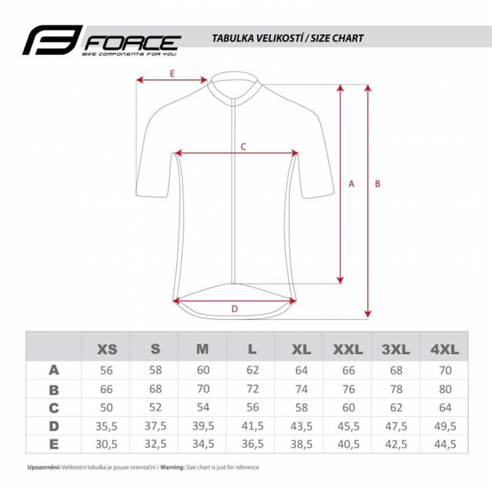 Tricou ciclism maneca scurta FORCE Square [3]