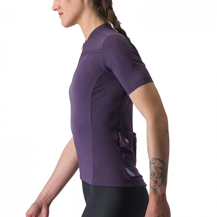 Tricou ciclism maneca scurta pentru femei CASTELLI Anima 4 [4]