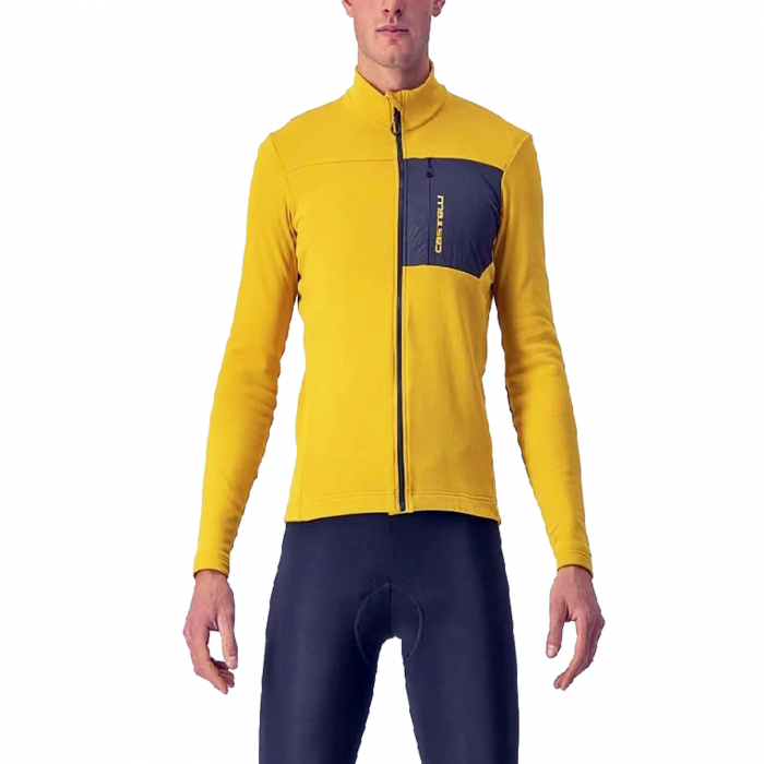 Tricou cu maneca lunga CASTELLI Unlimited Trail, galben/antracit, marime L [1]