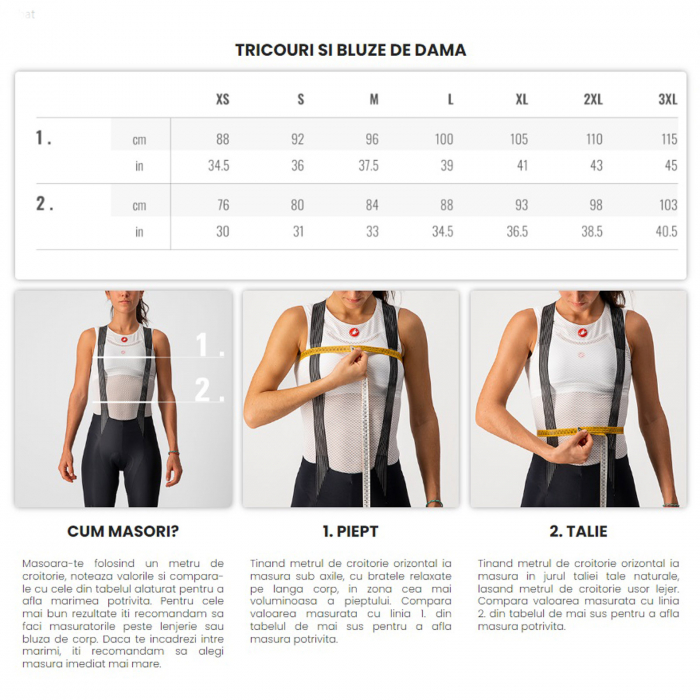 Tricou cu maneca scurta CASTELLI Climbers 2.0 W de dama, alb/vernil, marime M [7]