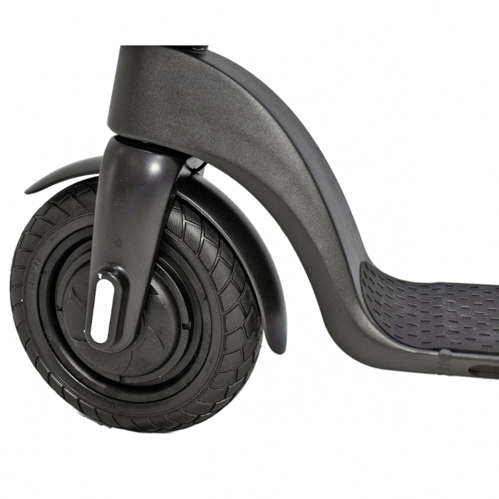 Trotineta electrica DEVRON Zerga X8, motor 350W, roata 10", acumulator 7.8Ah, negru/rosu [15]