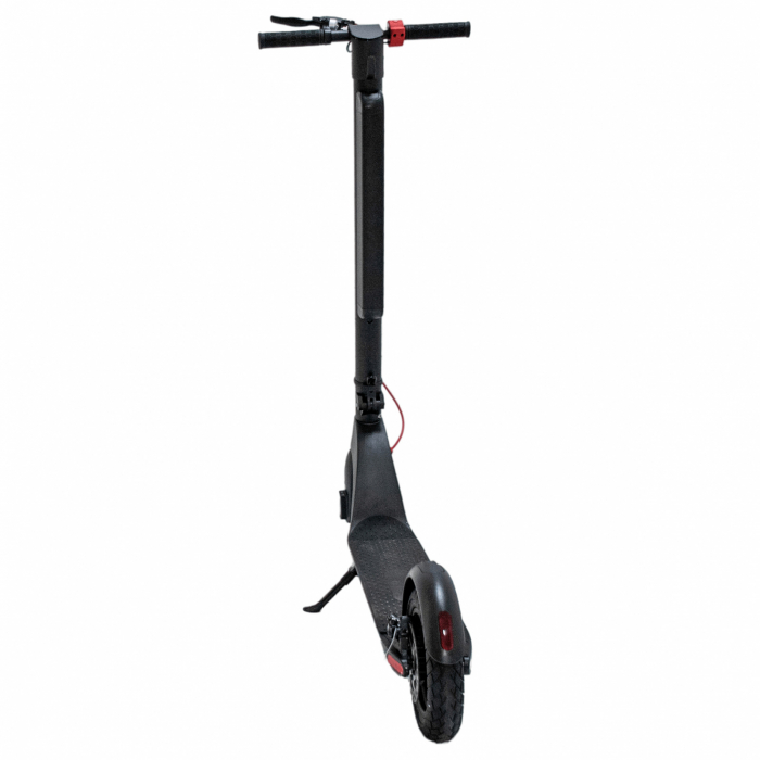Trotineta electrica DEVRON Zerga X8, motor 350W, roata 10", acumulator 7.8Ah, negru/rosu [6]