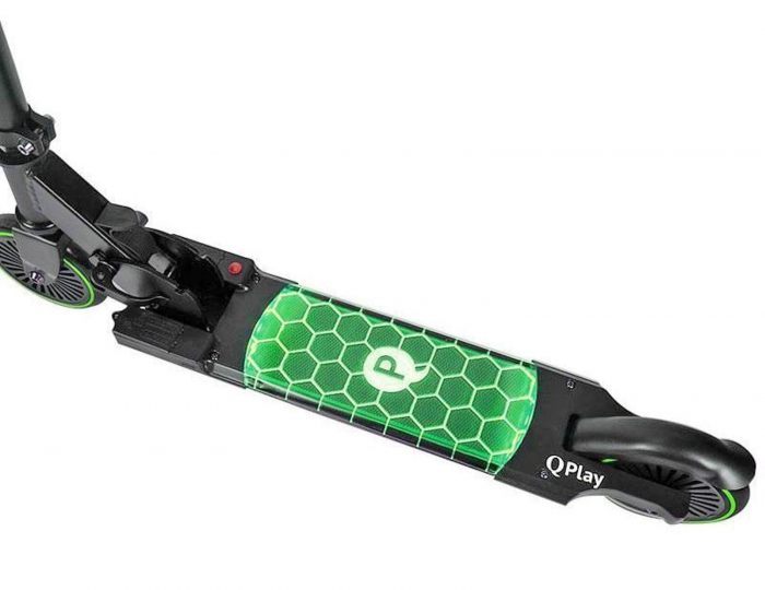 Trotineta LED QPLAY Honeycomb rosu [3]