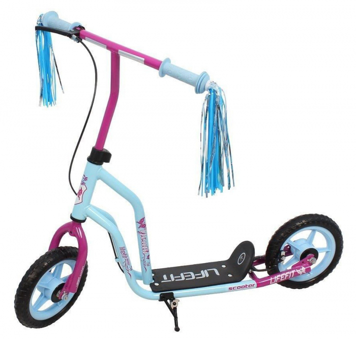 Trotineta LIFEFIT Youth, roti 10"/10", albastru/violet [1]