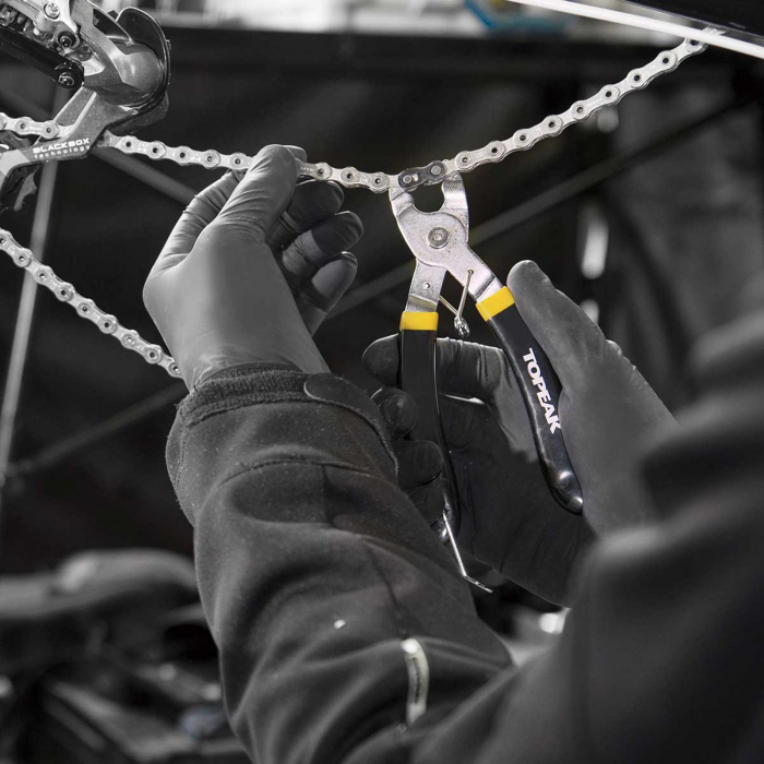 Cleste pentru lant TOPEAK Powerpliers TPS-SP12, negru/galben [2]