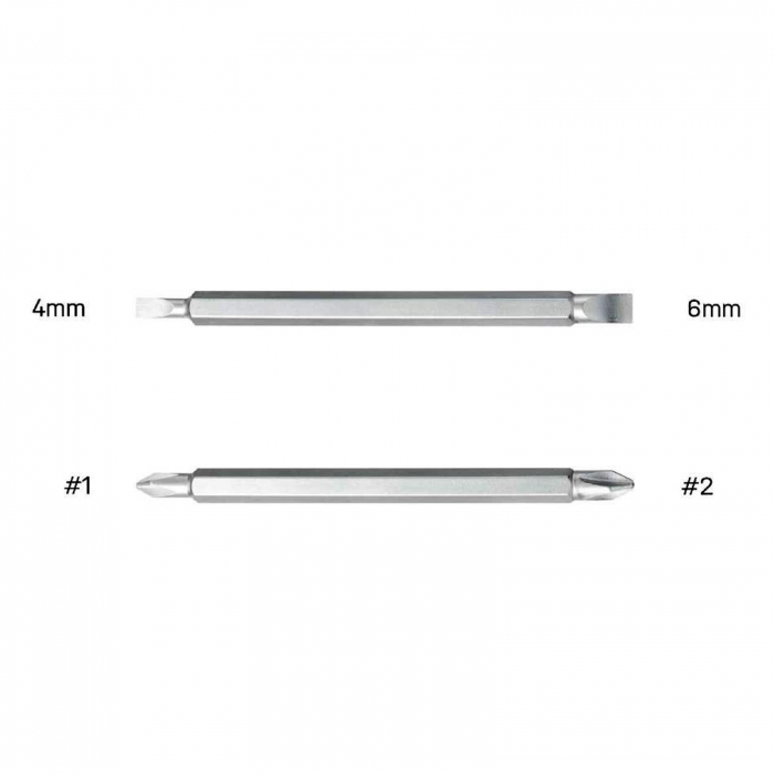 Surubelnita multifunctionala TOPEAK Quad Driver TPS-SP06, 4 functii, negru/argintiu [2]