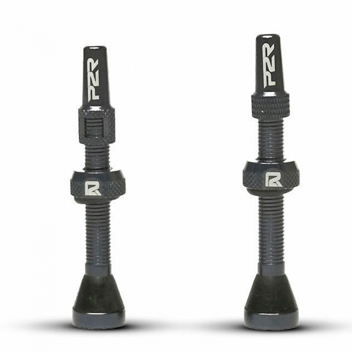 Valva tubeless P2R FR-11C, aluminiu, lungime 46 mm, gri [1]