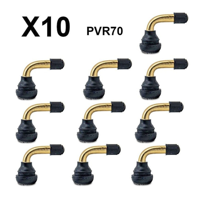Valva tubeless curbata 90 grade pentru trotineta electrica, (set 10 bucati) [3]
