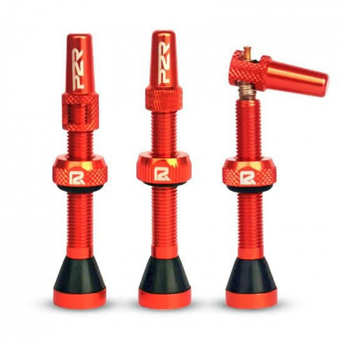 Valva tubeless P2R FR-11C, aluminiu, lungime 46 mm, albastru [1]