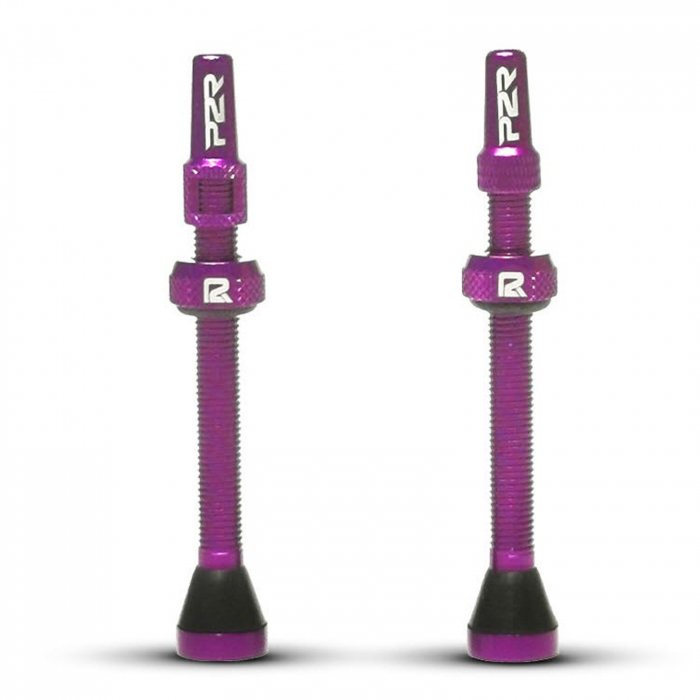 Valva tubeless P2R FR-11C, aluminiu, lungime 60 mm, albastru [1]