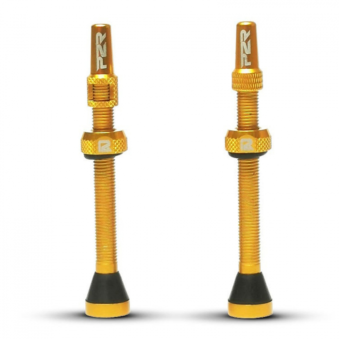 Valva tubeless P2R FR-11C, aluminiu, lungime 60 mm, albastru [1]