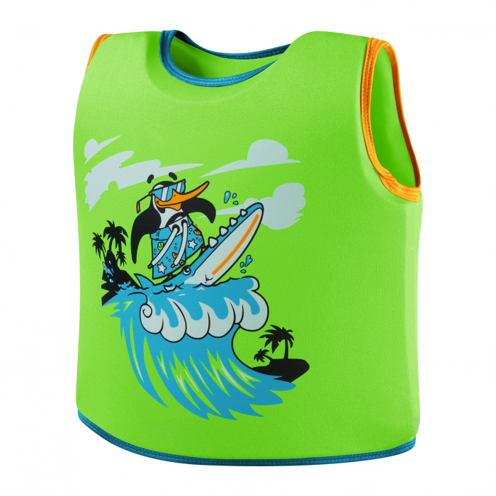 Vesta Inot copii SPEEDO Printer verde/albastru [2]