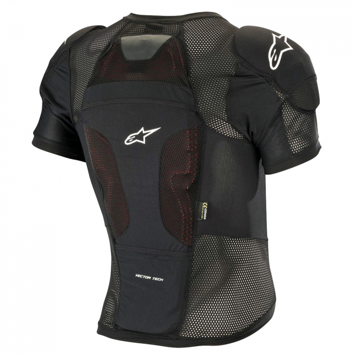 Jacheta protectie cu maneca scurta ALPINESTARS Vector Tech SS, negru [2]