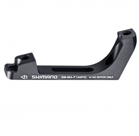 Adaptor montaj etrier fata SHIMANO Post/Flat, pentru disc 140 mm, negru [1]