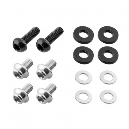 Adaptor FORCE, montare doi suporti bidon pe cadru, negru [1]